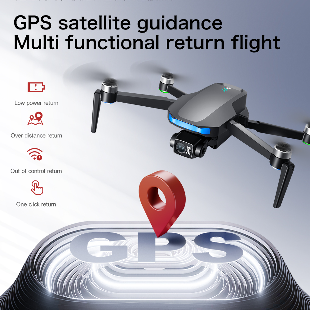 Drone Baru S-X1 MAX GPS 8K Pro - Drone Gimbal Case ulasan dan harga